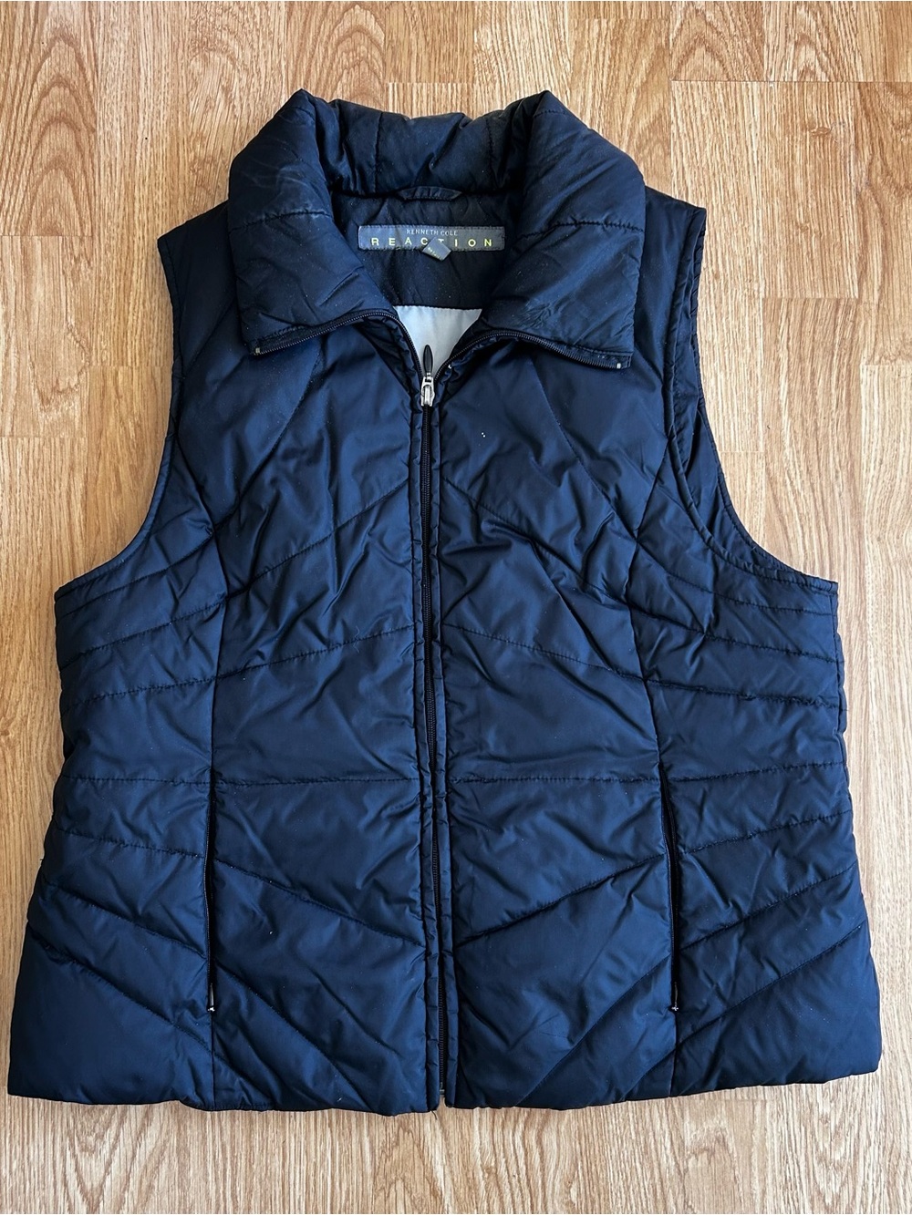 Kenneth Cole Reaction Women's Black Quilted Puffer Vest
